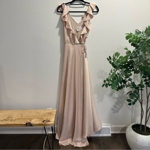 BHLDN Wrap Dress